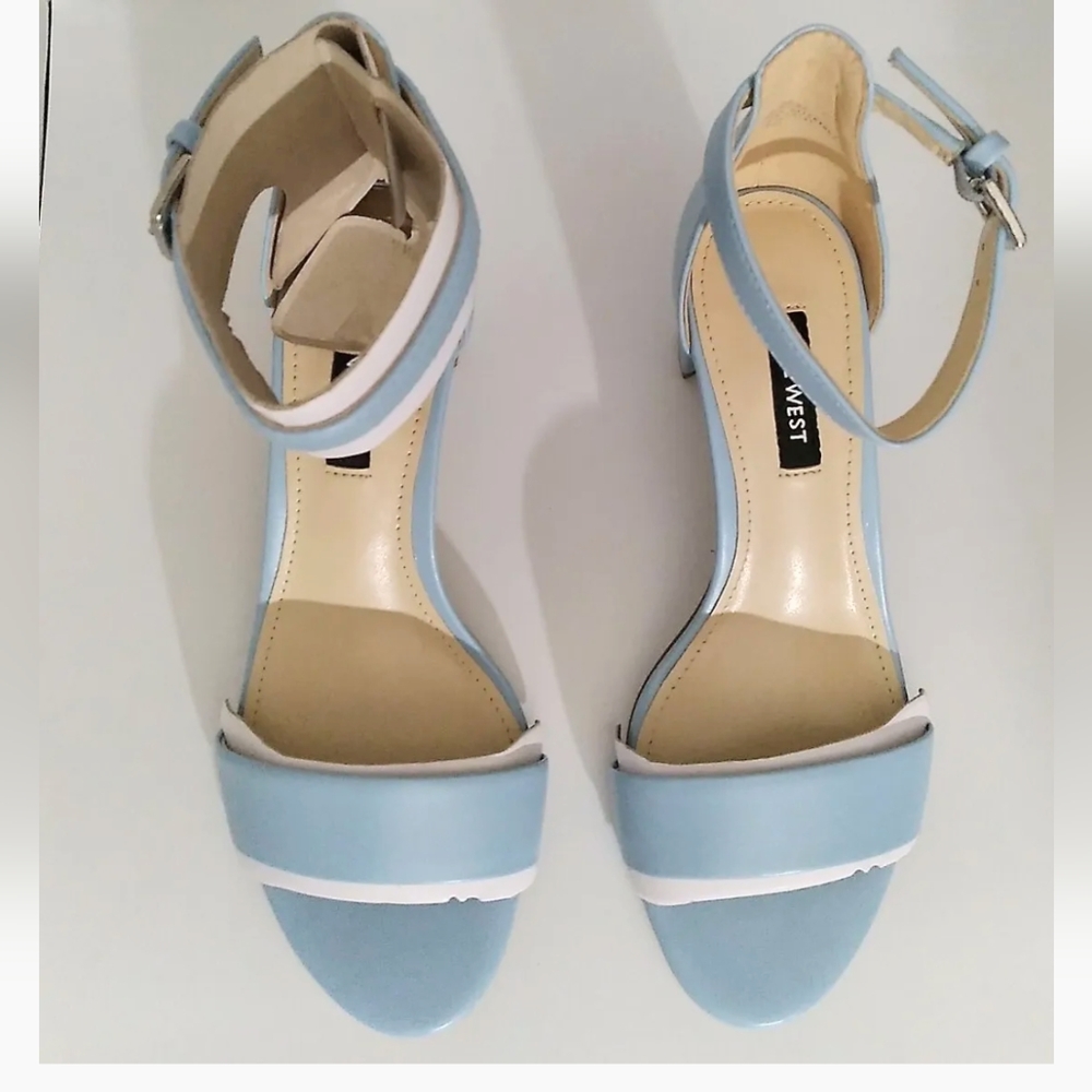 Nine West Light Blue Heels